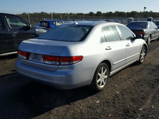 1HGCM66504A043021 - 2004 HONDA ACCORD EX SILVER photo 4