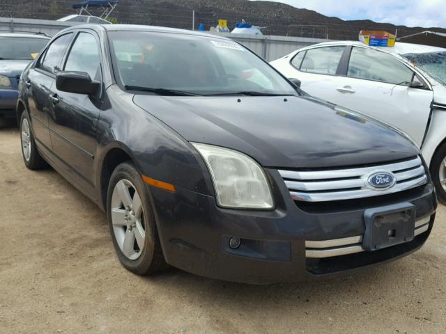 3FAFP07Z26R186519 - 2006 FORD FUSION SE BLACK photo 1