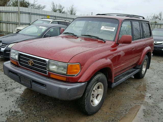 JT3HJ85J7V0182789 - 1997 TOYOTA LAND CRUIS RED photo 2