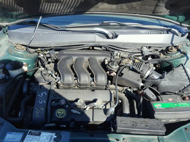 1MEFM55S7YA601285 - 2000 MERCURY SABLE LS P GREEN photo 7