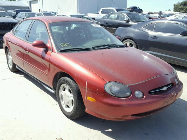 1FAFP52U3WG267660 - 1998 FORD TAURUS LX RED photo 1