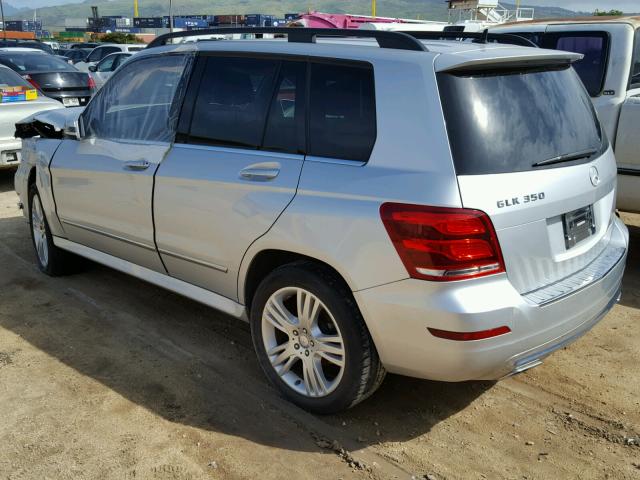 WDCGG5HB7EG177618 - 2014 MERCEDES-BENZ GLK 350 BLUE photo 3