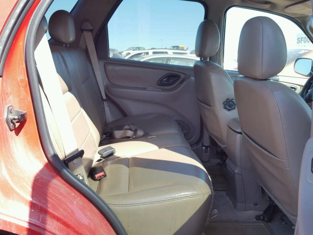 1FMYU03172KC92289 - 2002 FORD ESCAPE XLT RED photo 6