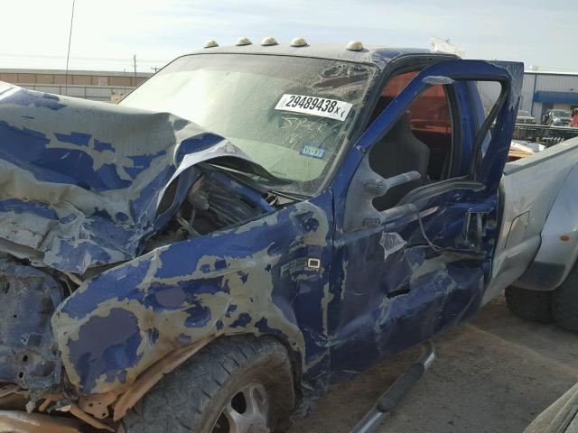 1FTWF32L03EA10276 - 2003 FORD F350 SUPER BLUE photo 9