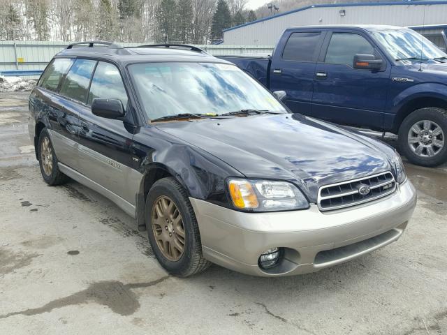 4S3BH896617666473 - 2001 SUBARU LEGACY OUT BLACK photo 1