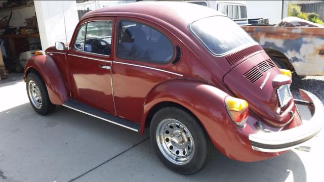 1342389212 - 1974 VOLKSWAGEN BEETLE BURGUNDY photo 4