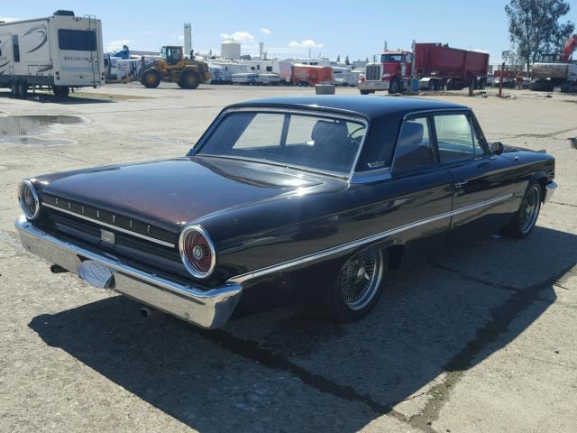 3J51F141404 - 1963 FORD GALAXIE BLACK photo 4