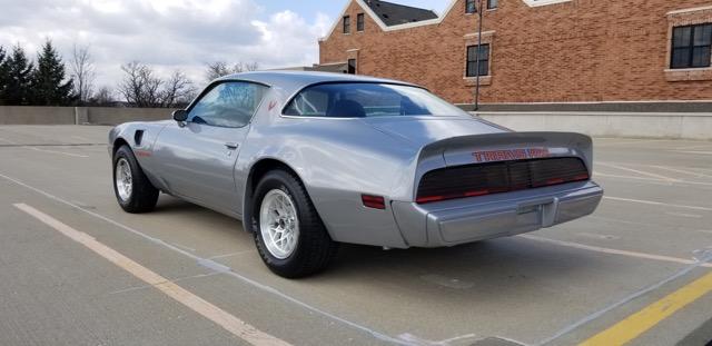 2W87WAL100055 - 1980 PONTIAC TRANS AM SILVER photo 3