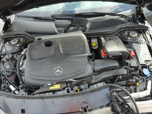 WDDSJ4EB1HN458741 - 2017 MERCEDES-BENZ CLA BLACK photo 7