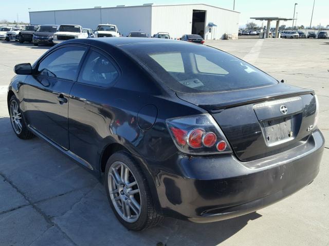 JTKDE3B77A0321476 - 2010 TOYOTA SCION TC BLACK photo 3