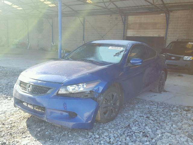 1HGCS12368A011838 - 2008 HONDA ACCORD LX- BLUE photo 2