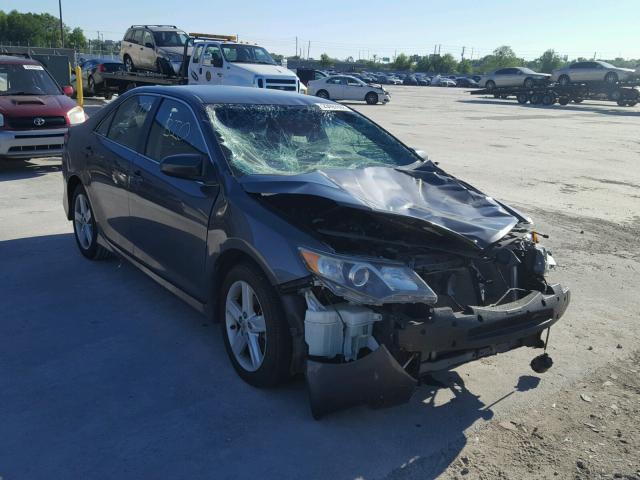 4T1BF1FK0CU110707 - 2012 TOYOTA CAMRY BASE GRAY photo 1