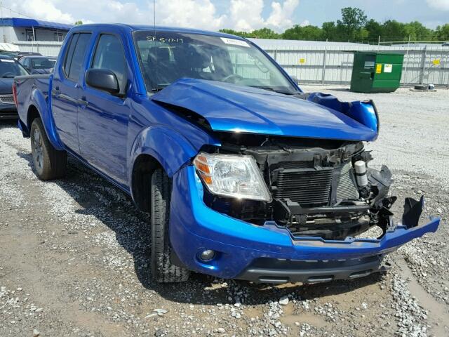 1N6AD0ER7CC463947 - 2012 NISSAN FRONTIER S BLUE photo 1