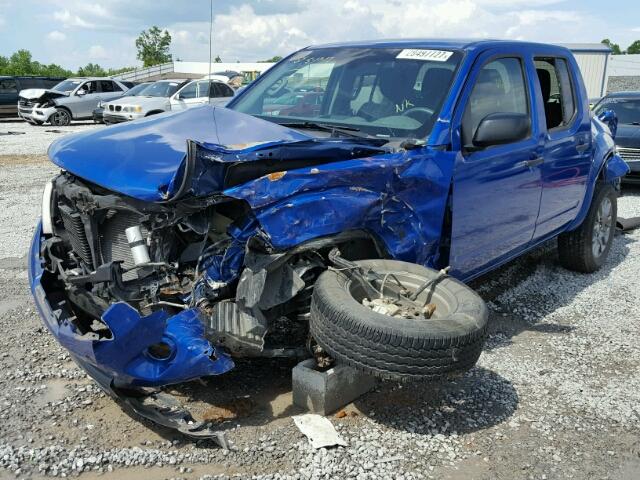 1N6AD0ER7CC463947 - 2012 NISSAN FRONTIER S BLUE photo 2