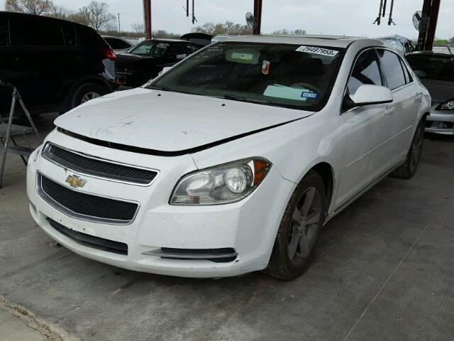 1G1ZC5E1XBF203175 - 2011 CHEVROLET MALIBU 1LT 白色 照片 2