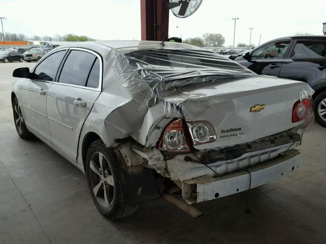 1G1ZC5E1XBF203175 - 2011 CHEVROLET MALIBU 1LT 白色 照片 3