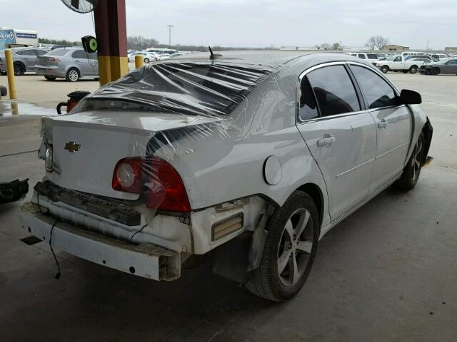 1G1ZC5E1XBF203175 - 2011 CHEVROLET MALIBU 1LT 白色 照片 4