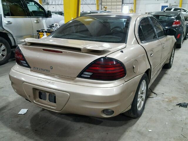 1G2NF52E23M514475 - 2003 PONTIAC GRAND AM S GOLD photo 4