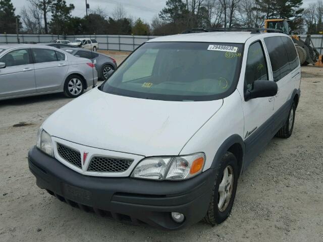 1GMDX03EX3D206147 - 2003 PONTIAC MONTANA WHITE photo 2