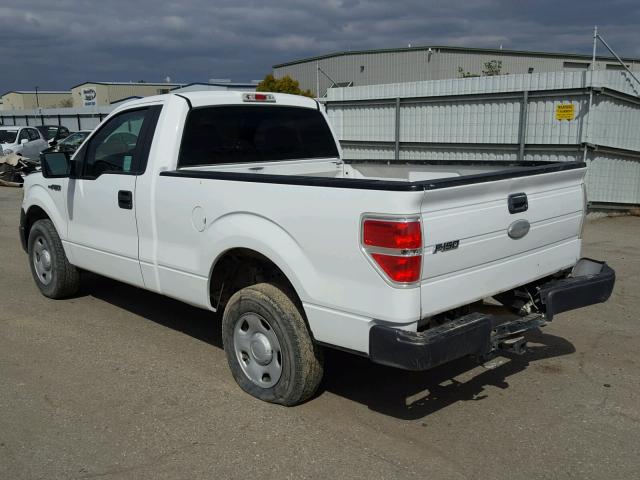 1FTRF12W79KA76880 - 2009 FORD F150 WHITE photo 3