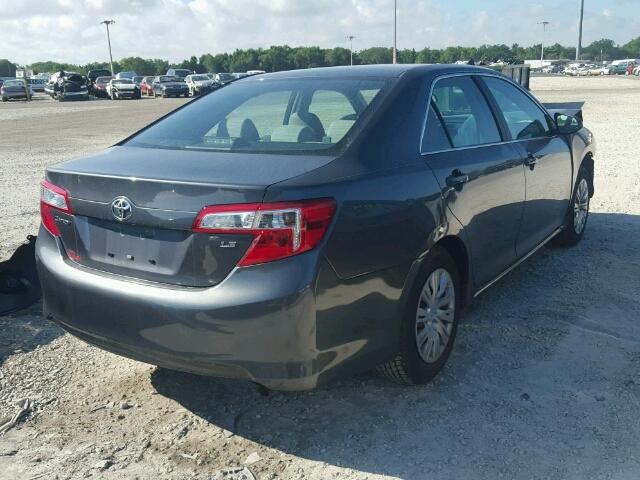 4T1BF1FKXCU198052 - 2012 TOYOTA CAMRY/SE/L GRAY photo 4