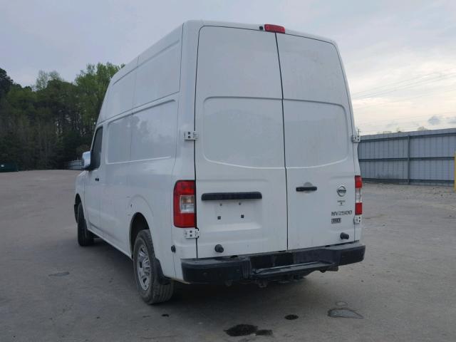 1N6AF0LY2GN817372 - 2016 NISSAN NV 2500 S WHITE photo 3