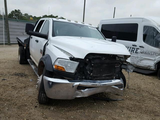 3C7WDLELXCG136027 - 2012 DODGE RAM 4500 S WHITE photo 1