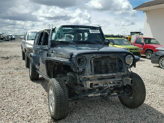 1J4BA5H12BL501418 - 2011 JEEP WRANGLER U BLACK photo 1