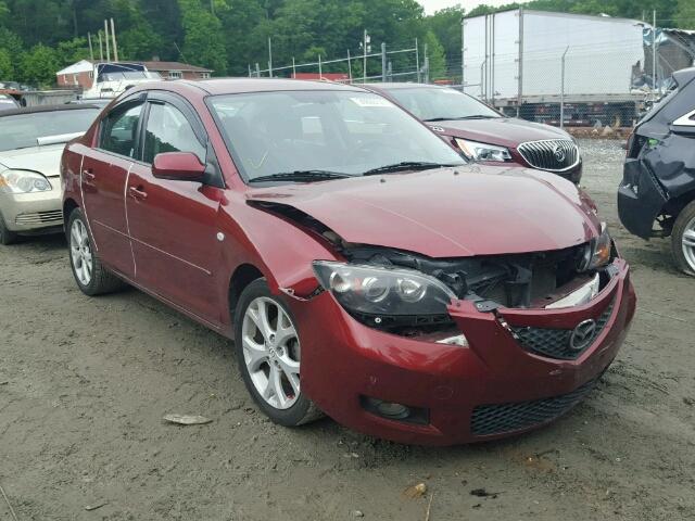 JM1BK32G091248612 - 2009 MAZDA 3 I RED photo 1