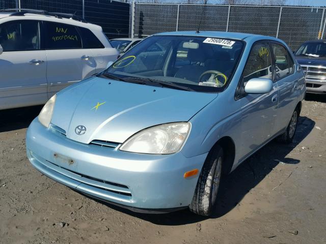 JT2BK18U430072896 - 2003 TOYOTA PRIUS TURQUOISE photo 2