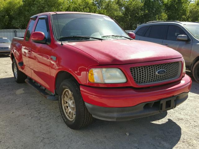 1FTRX07222KC74821 - 2002 FORD F150 RED photo 1