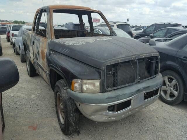 3B7HC13Y9VG827239 - 1997 DODGE RAM 1500 BLACK photo 1