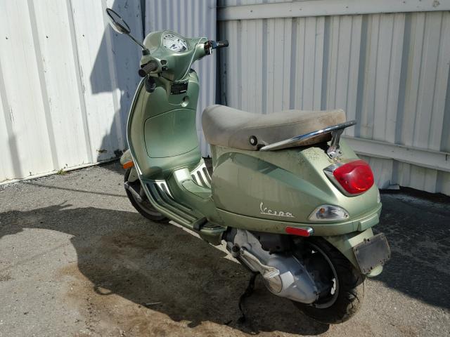 ZAPM448F175012093 - 2007 VESPA LX 150 GREEN photo 3