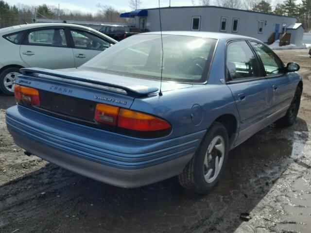 2E3HD56T2SH526113 - 1995 EAGLE VISION ESI ტურკოუსი ფოტო 4