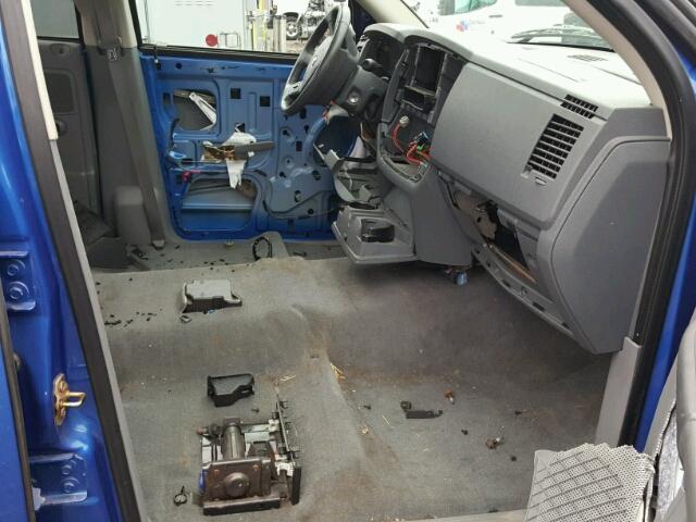 3D7KS28A37G775836 - 2007 DODGE RAM 2500 S BLUE photo 5