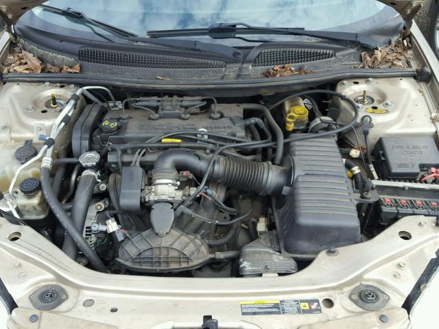 1B3EL36X94N366438 - 2004 DODGE STRATUS SE GOLD photo 7