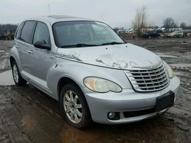 3A8FY68B66T349146 - 2006 CHRYSLER PT CRUISER SILVER photo 1