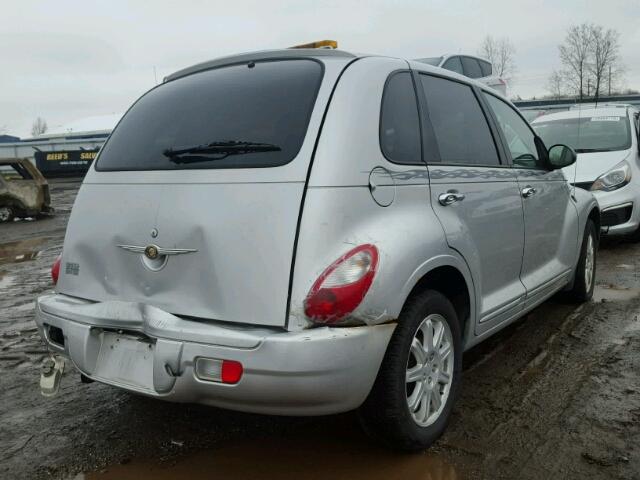 3A8FY68B66T349146 - 2006 CHRYSLER PT CRUISER SILVER photo 4