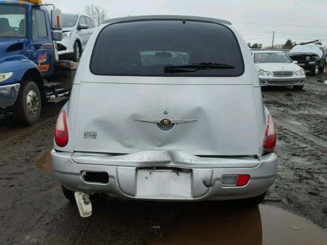 3A8FY68B66T349146 - 2006 CHRYSLER PT CRUISER SILVER photo 9