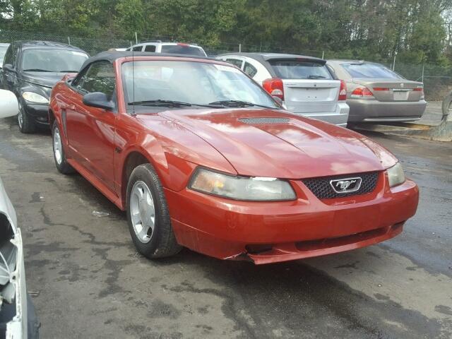 1FAFP45X4YF137363 - 2000 FORD MUSTANG GT RED photo 1