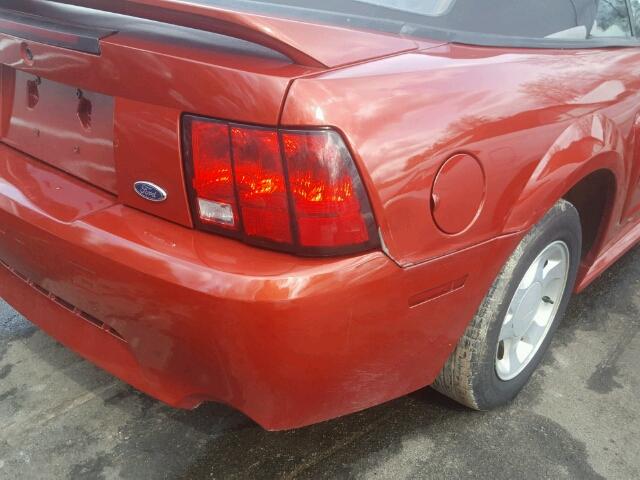 1FAFP45X4YF137363 - 2000 FORD MUSTANG GT RED photo 9