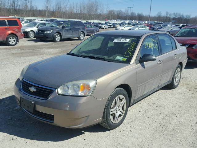 1G1ZS58N78F125805 - 2008 CHEVROLET MALIBU LS ვერცხლისფერი ფოტო 2