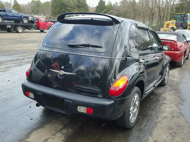 3C8FY68B33T574321 - 2003 CHRYSLER PT CRUISER BLACK photo 4