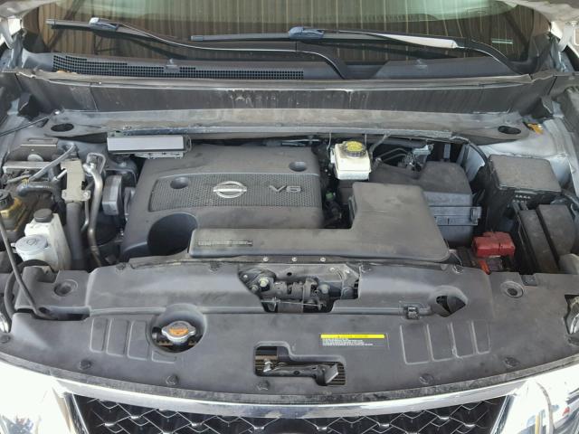 5N1AR2MN6EC734123 - 2014 NISSAN PATHFINDER SILVER photo 7