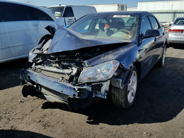 1G1ZB5EB5AF230665 - 2010 CHEVROLET MALIBU LS ლურჯი ფოტო 2