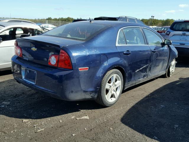 1G1ZB5EB5AF230665 - 2010 CHEVROLET MALIBU LS ლურჯი ფოტო 4