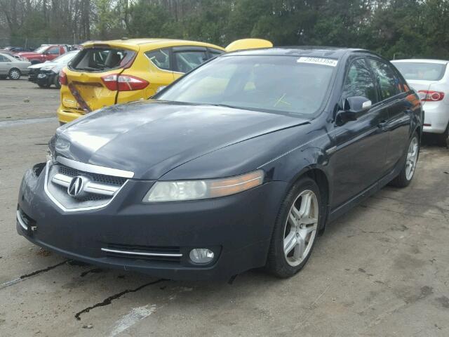 19UUA66258A009732 - 2008 ACURA TL BLACK photo 2