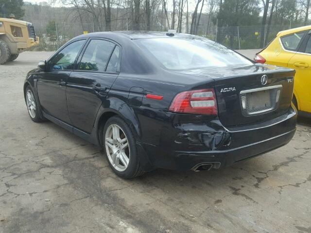 19UUA66258A009732 - 2008 ACURA TL BLACK photo 3