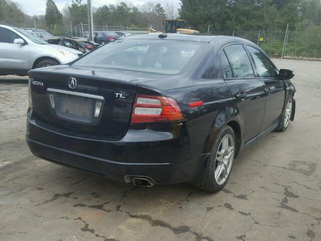 19UUA66258A009732 - 2008 ACURA TL BLACK photo 4