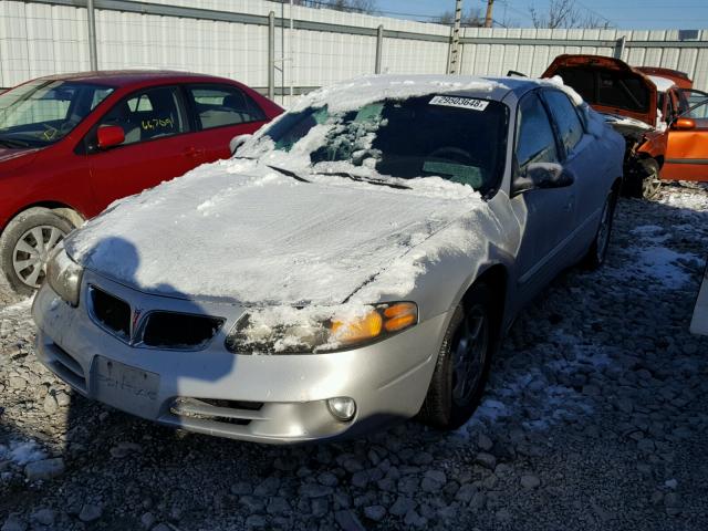 1G2HX54K124146933 - 2002 PONTIAC BONNEVILLE SILVER photo 2